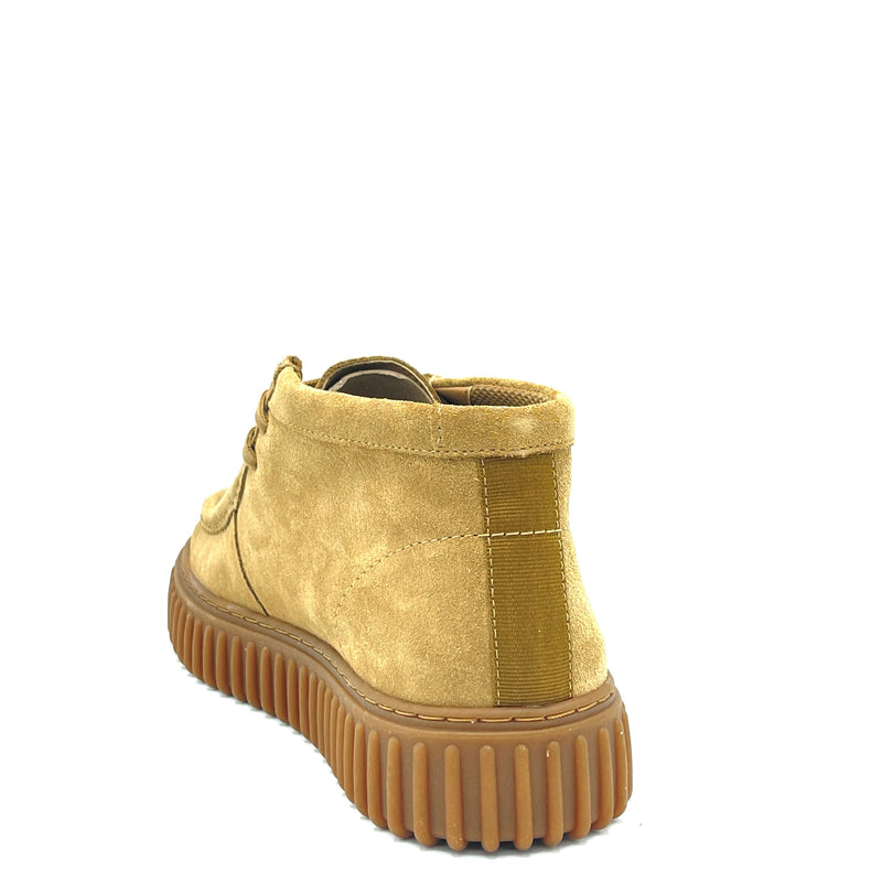 Clarks Torhill Hi - Dark Sand Suede
