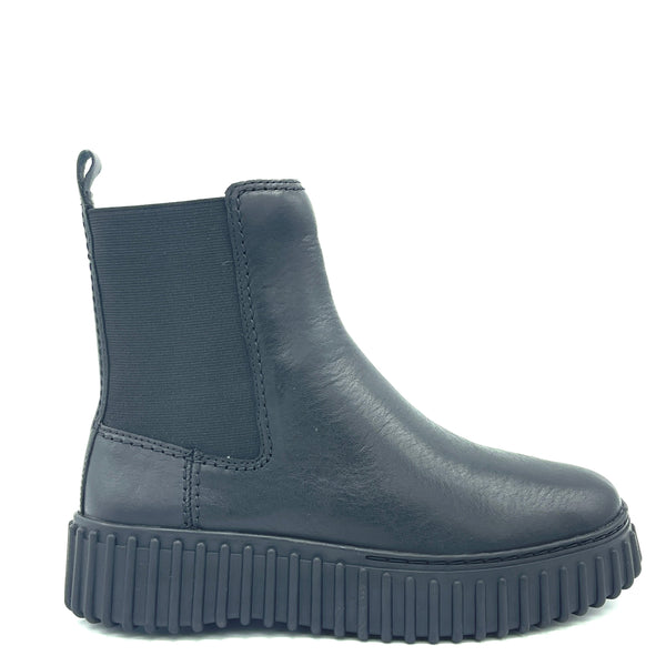 Clarks Torhill Maple - Black Leather