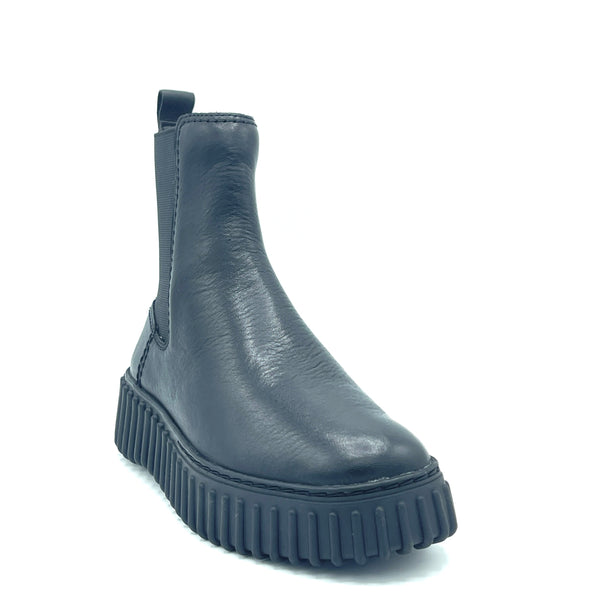 Clarks Torhill Maple - Black Leather