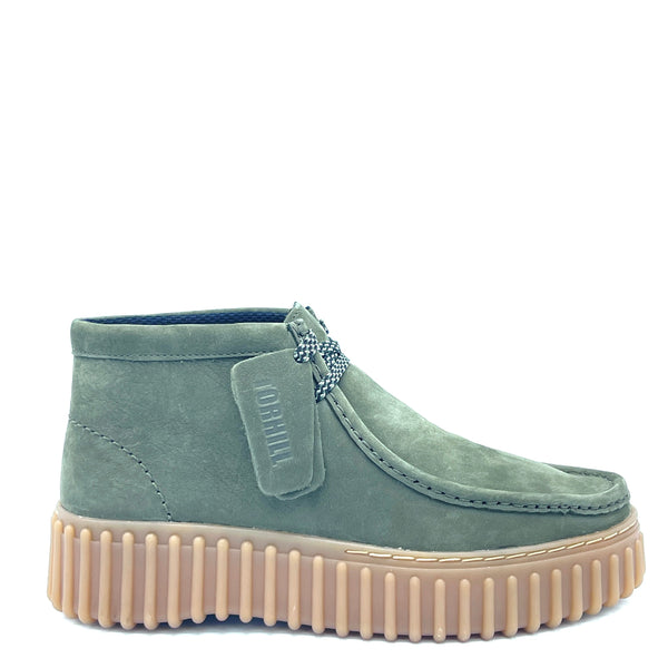 Clarks Torhill Moss - Dark Green Nub