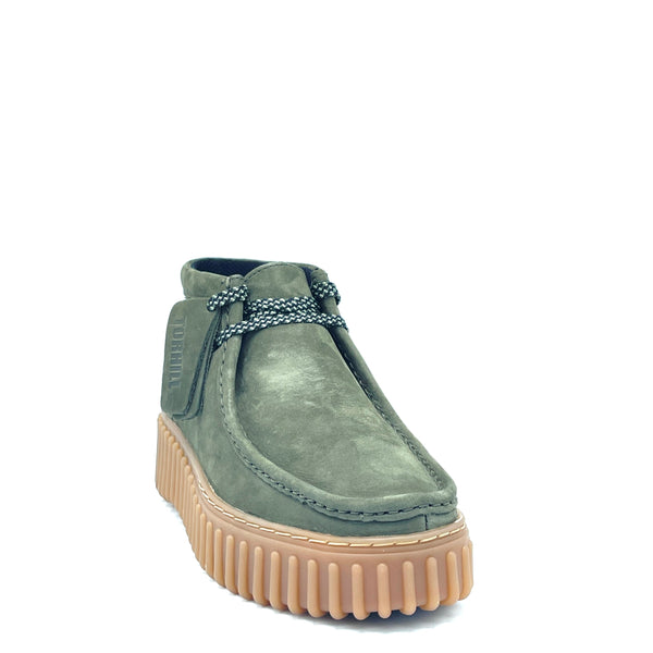 Clarks Torhill Moss - Dark Green Nub