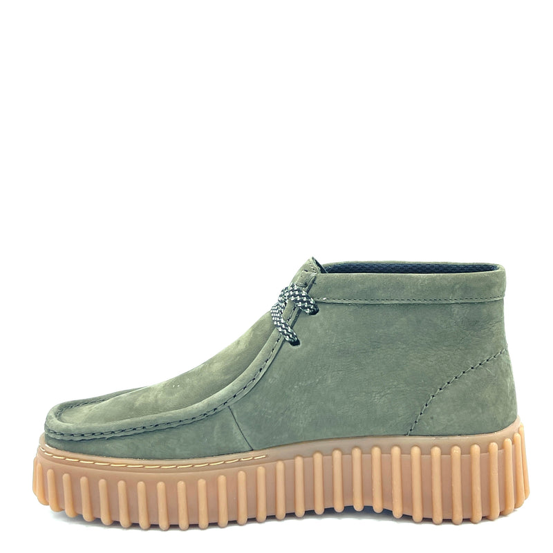 Clarks Torhill Moss - Dark Green Nub