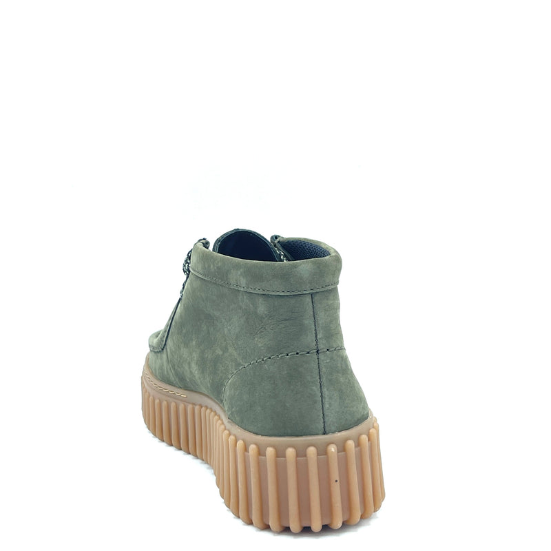 Clarks Torhill Moss - Dark Green Nub