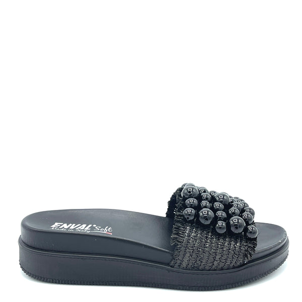 Enval DAISY RAFIA - 3769800 - Nero