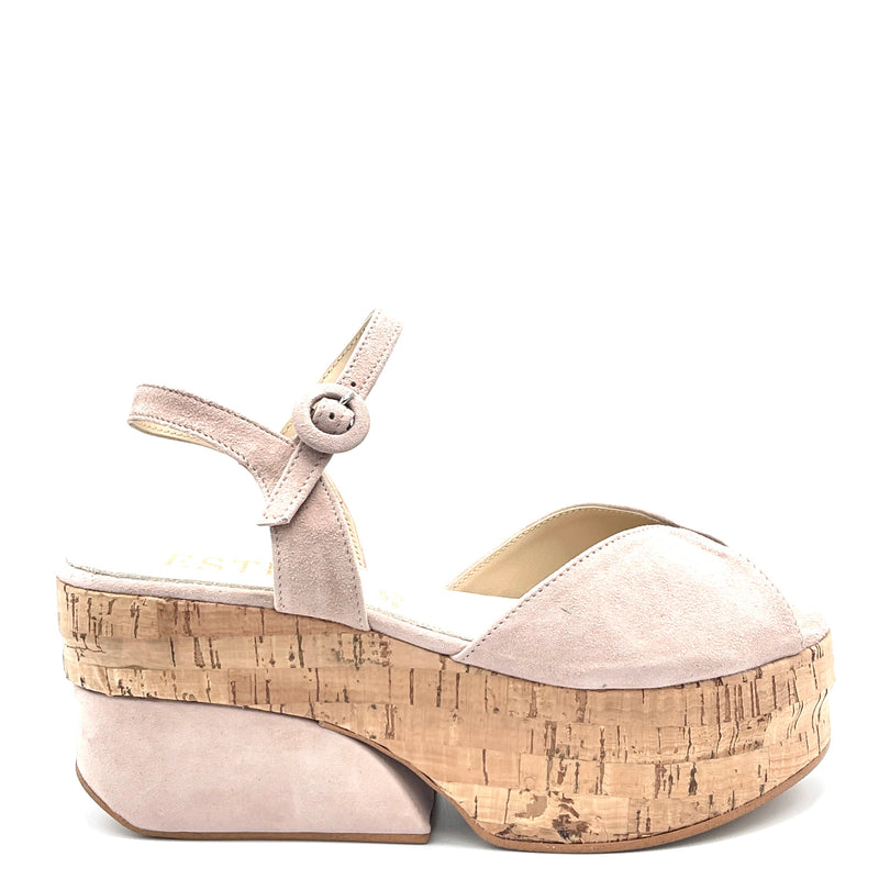Esther Contour camoscio - M074 - Rosa