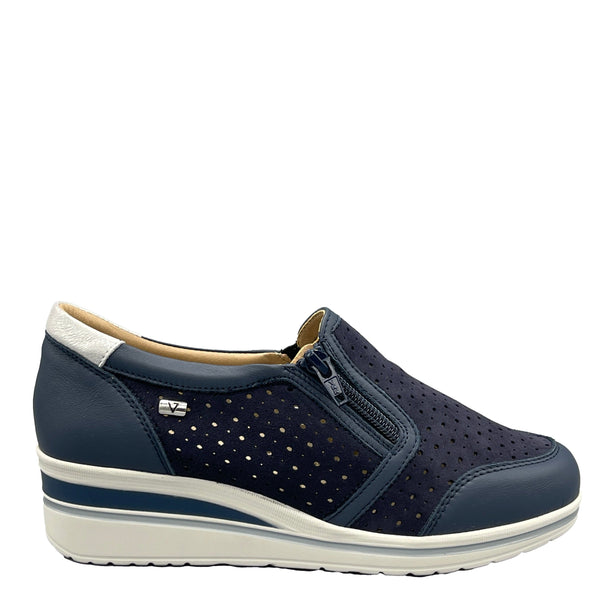 Valleverde Suede - V49451 - Blu