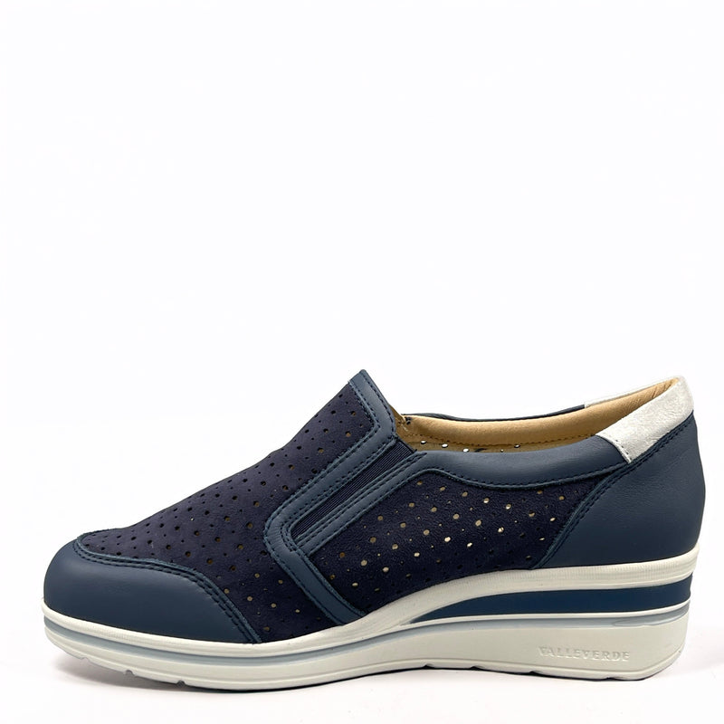 Valleverde Suede - V49451 - Blu