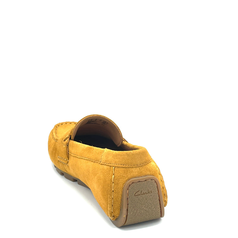 Clarks Oswick Bar - Ochre Suede