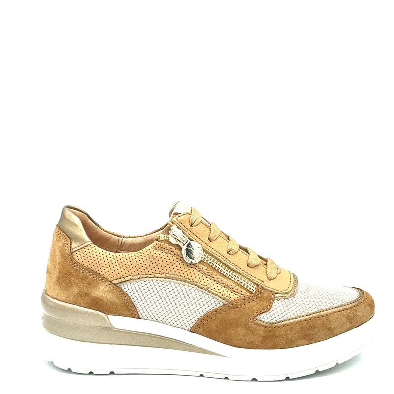 Stonefly Cream Velour - 218968 - Tan Brown