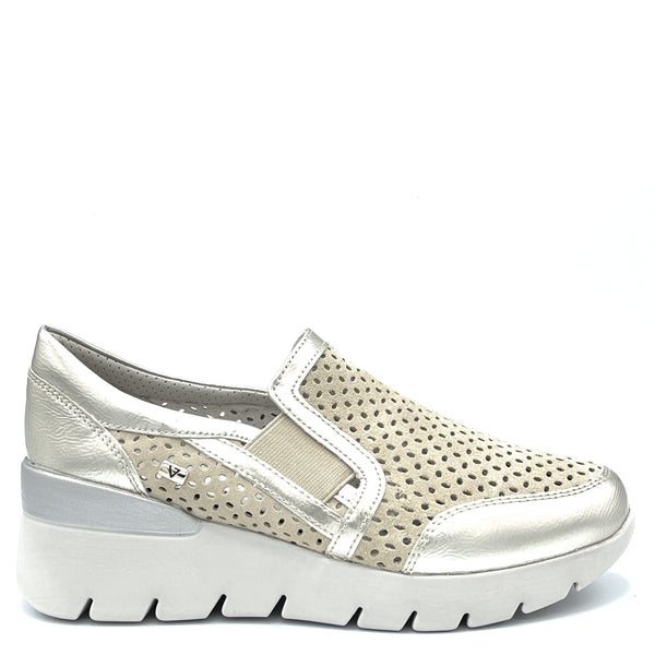Valleverde Scarpa Suede  - 18253 - Beige