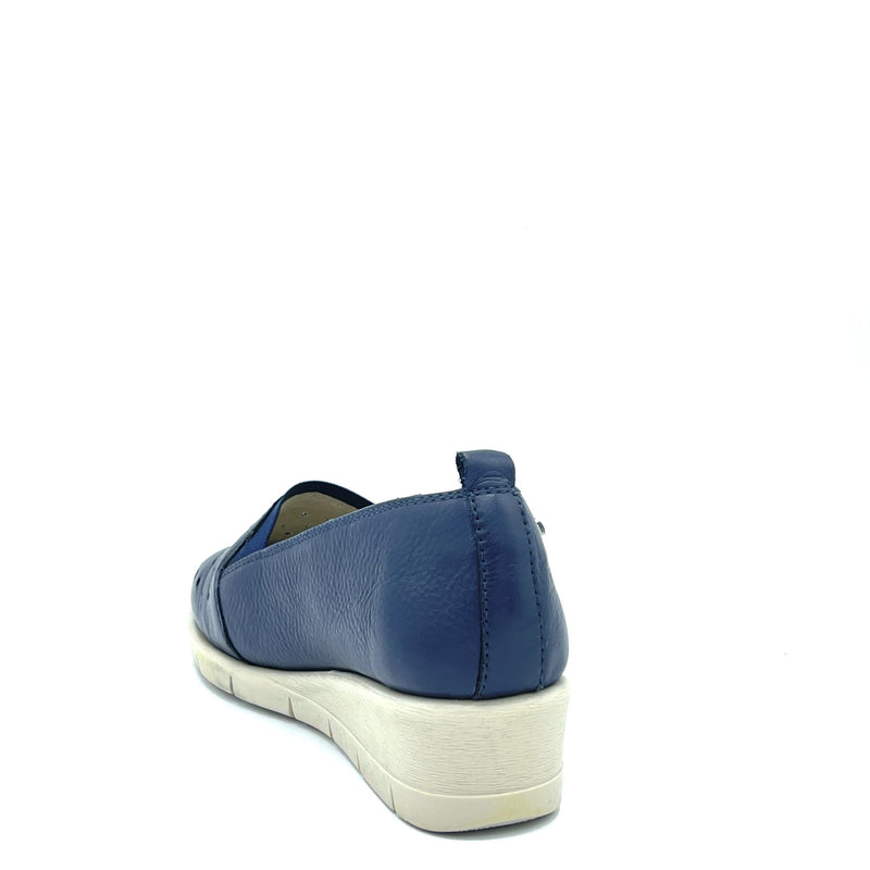 Valleverde Scarpa Vitello - V66176 - Blu
